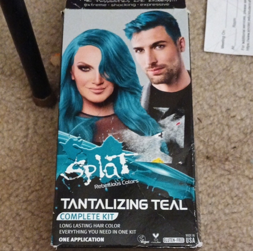 Splat Tantalizing Teal Hair Color Kit